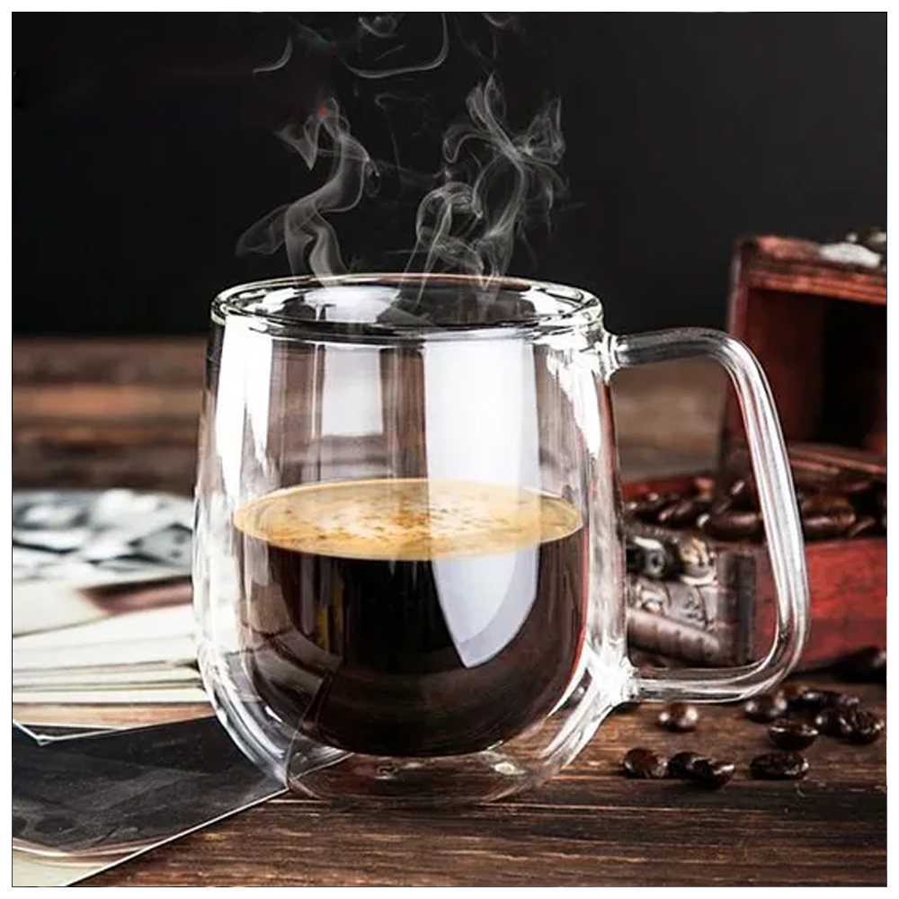 Tasses à café isolées à double paroi JoyJolt Maroc