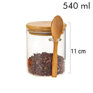 Élégant Huilier en Verre de Borosilicate - Capacité 500 ml pour une Cuisine  Raffinée - Sumday